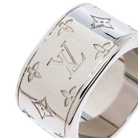 louis vuitton monogram ring silver|Monogram Bold Ring .